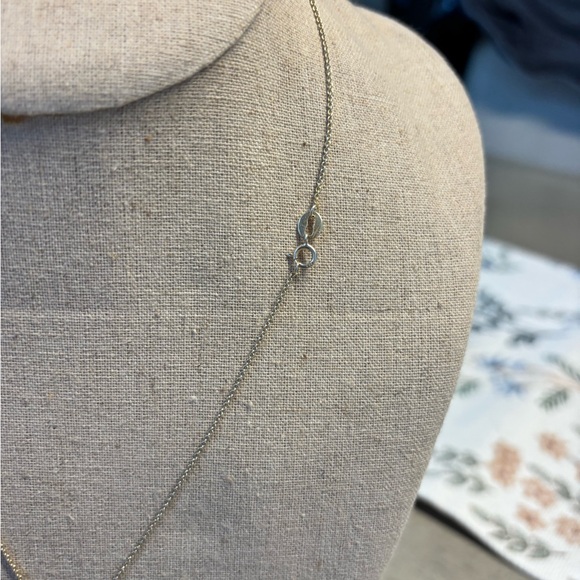 Elegant Gold and Silver Cross Pendant Necklace - Picture 5 of 7